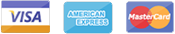 Visa, American Express, MasterCard